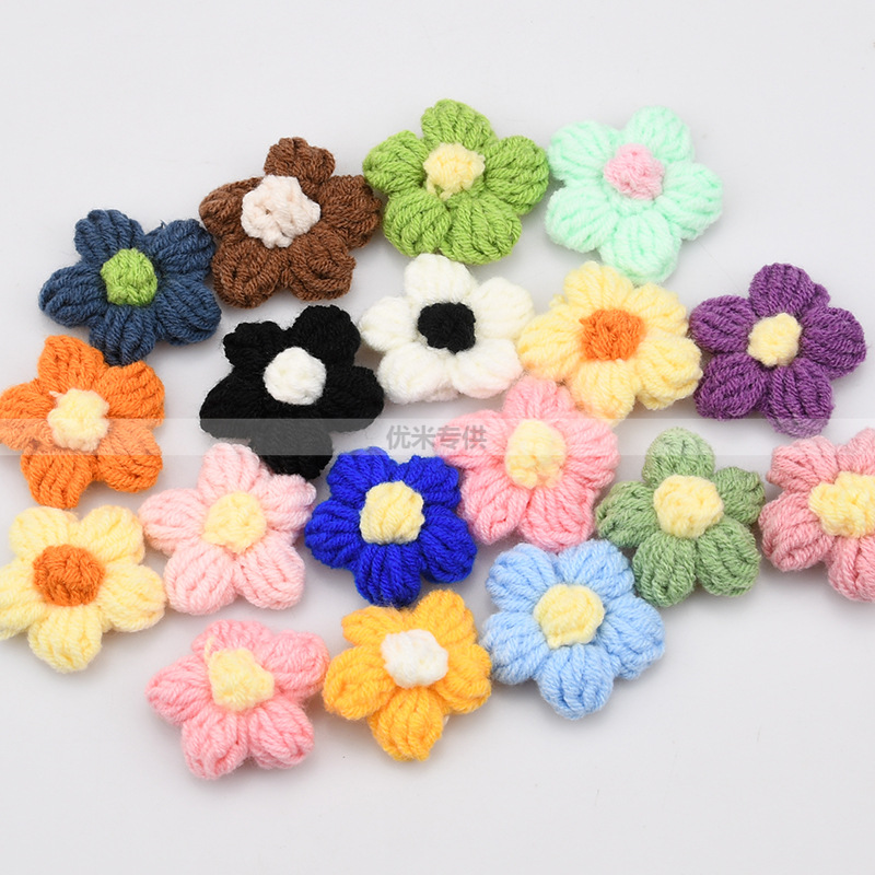 Embellish Craft - Appliques de fleurs à cinq pétales