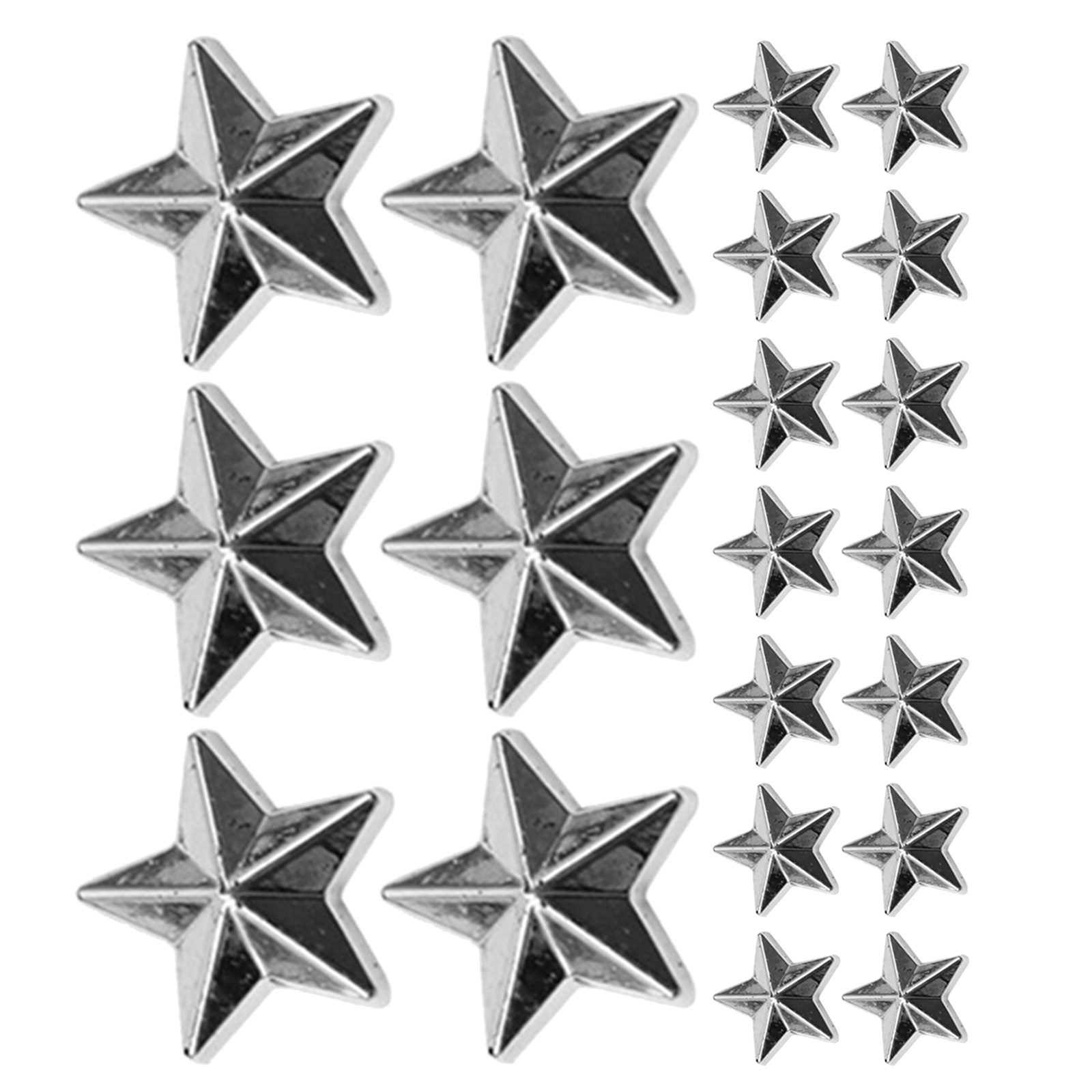 Embellish Craft - 300 pièces d'embellissements étoiles en acrylique