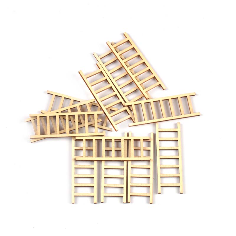 Embellish Craft - Échelle en bois naturel 20x60mm, 20