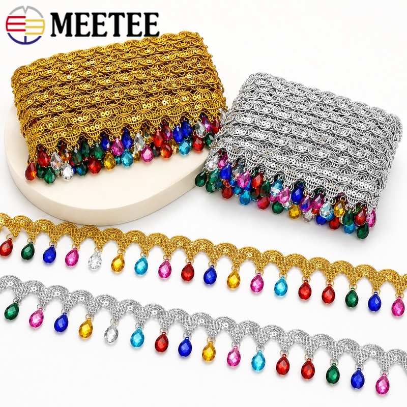 Fringe Ribbon Sewing - Ruban décoratif en dentelle à franges