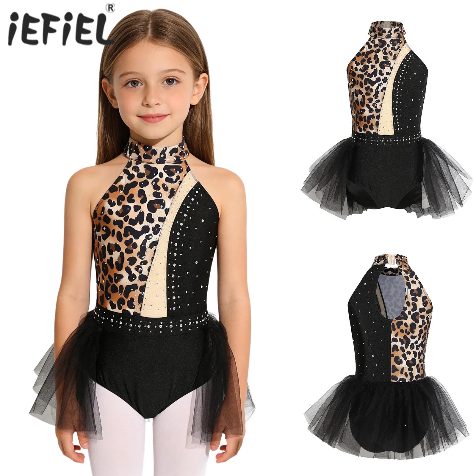 Rhinestone Banding Trim - Justaucorps de danse pour filles avec