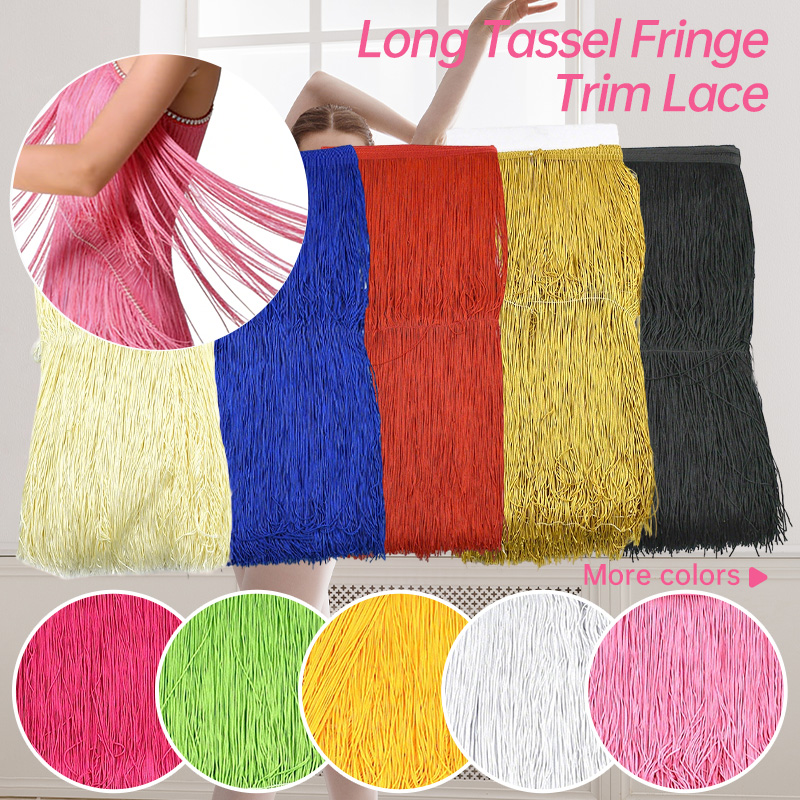 Fringe Ribbon Sewing - Frange à pampilles de 1 à