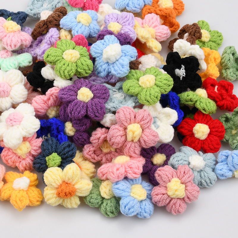 Appliques de fleurs à cinq pét - Embellish Craft avis et prix
