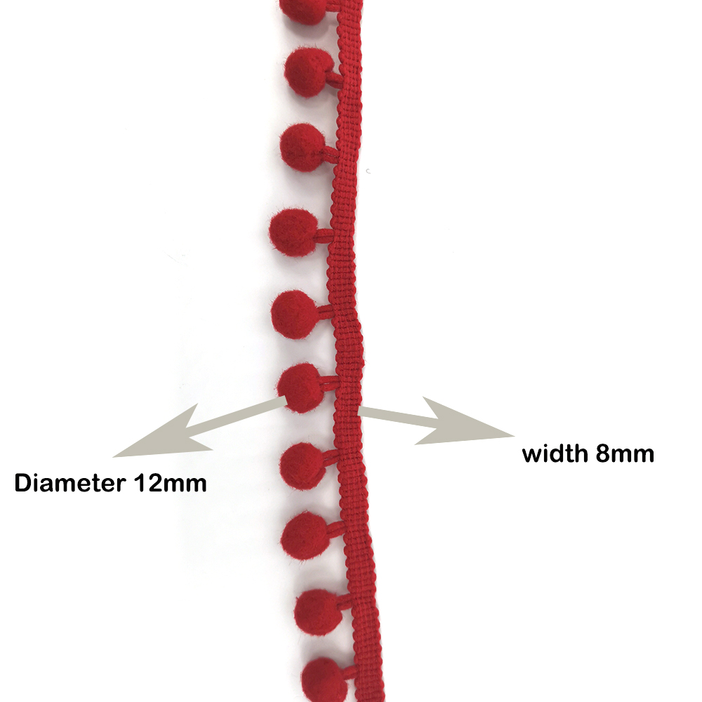 Ruban de dentelle à pompons et - Fringe Ribbon Sewing avis et prix