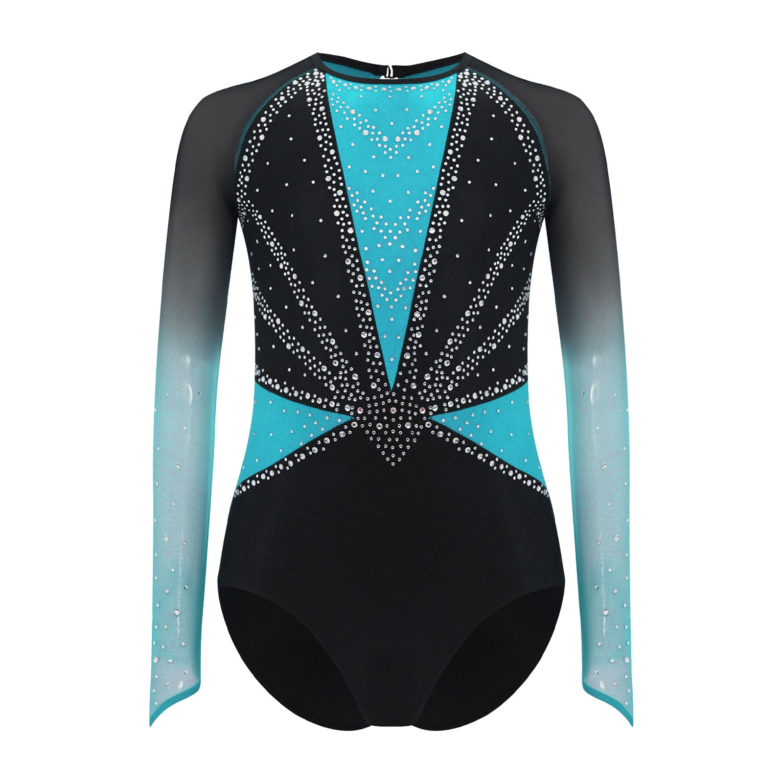 Justaucorps de gymnastique pou - Rhinestone Banding Trim avis et prix