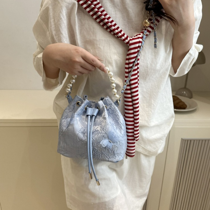 Élégant sac à main en dentelle - Beaded Trim Fringe avis et prix