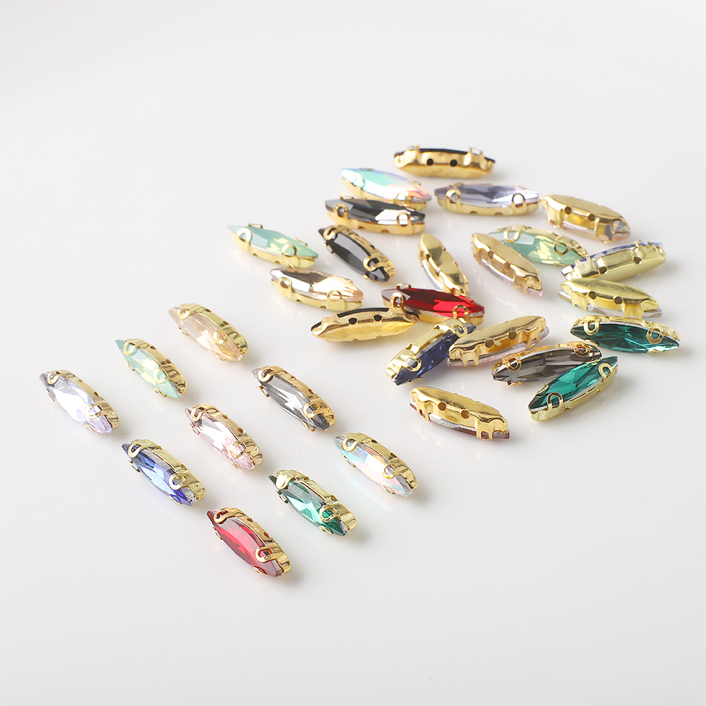 20 pièces de strass en verre c - Sew On Rhinestone avis et prix