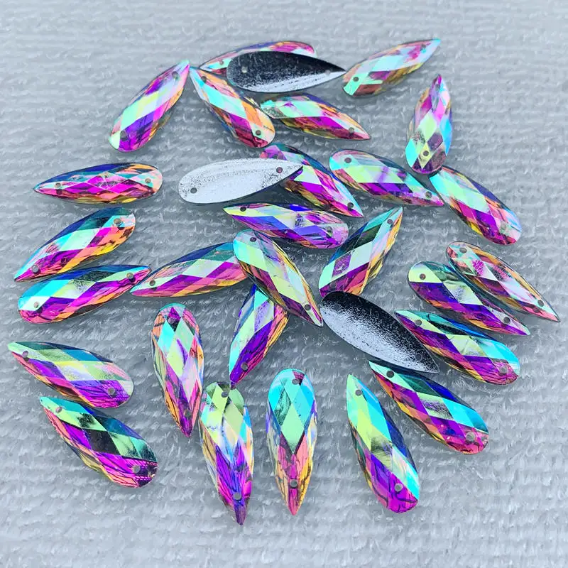 40 pièces de strass en résine  - Sew On Rhinestone avis et prix