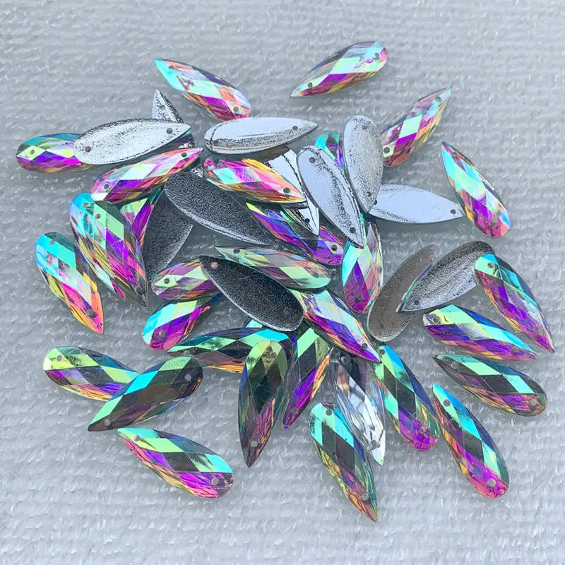 40 pièces de strass en résine  - Sew On Rhinestone avis et prix