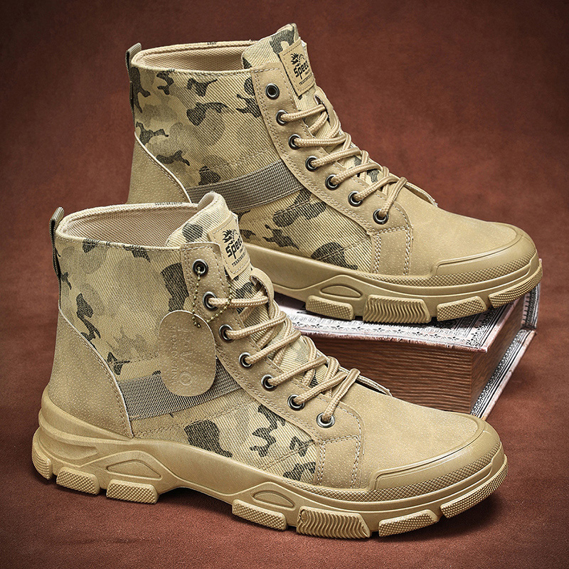 Bottes de combat montantes cam - Guipure Lace Panel avis et prix