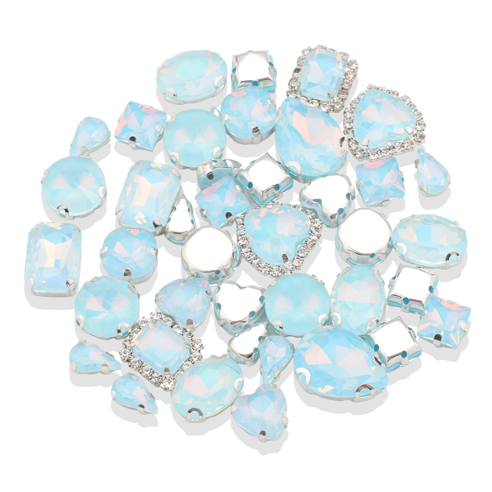 Strass à griffes en verre opal - Sew On Rhinestone avis et prix