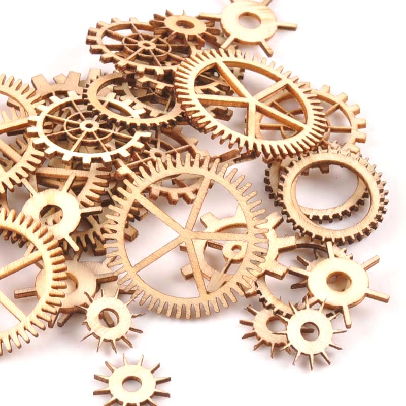 Roue dentée artisanale en bois - Embellish Craft avis et prix