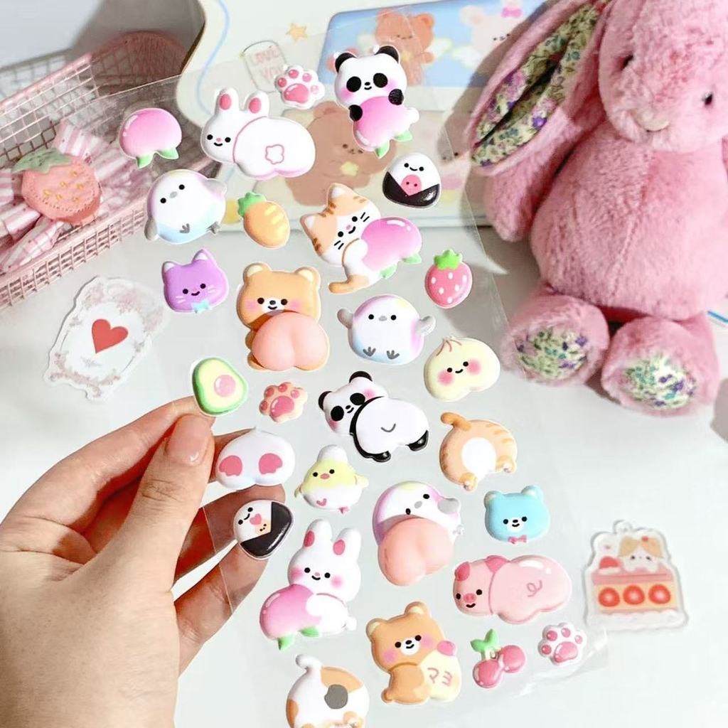 Autocollants à bulles 3D lapin - Craft Embellishment World avis et prix