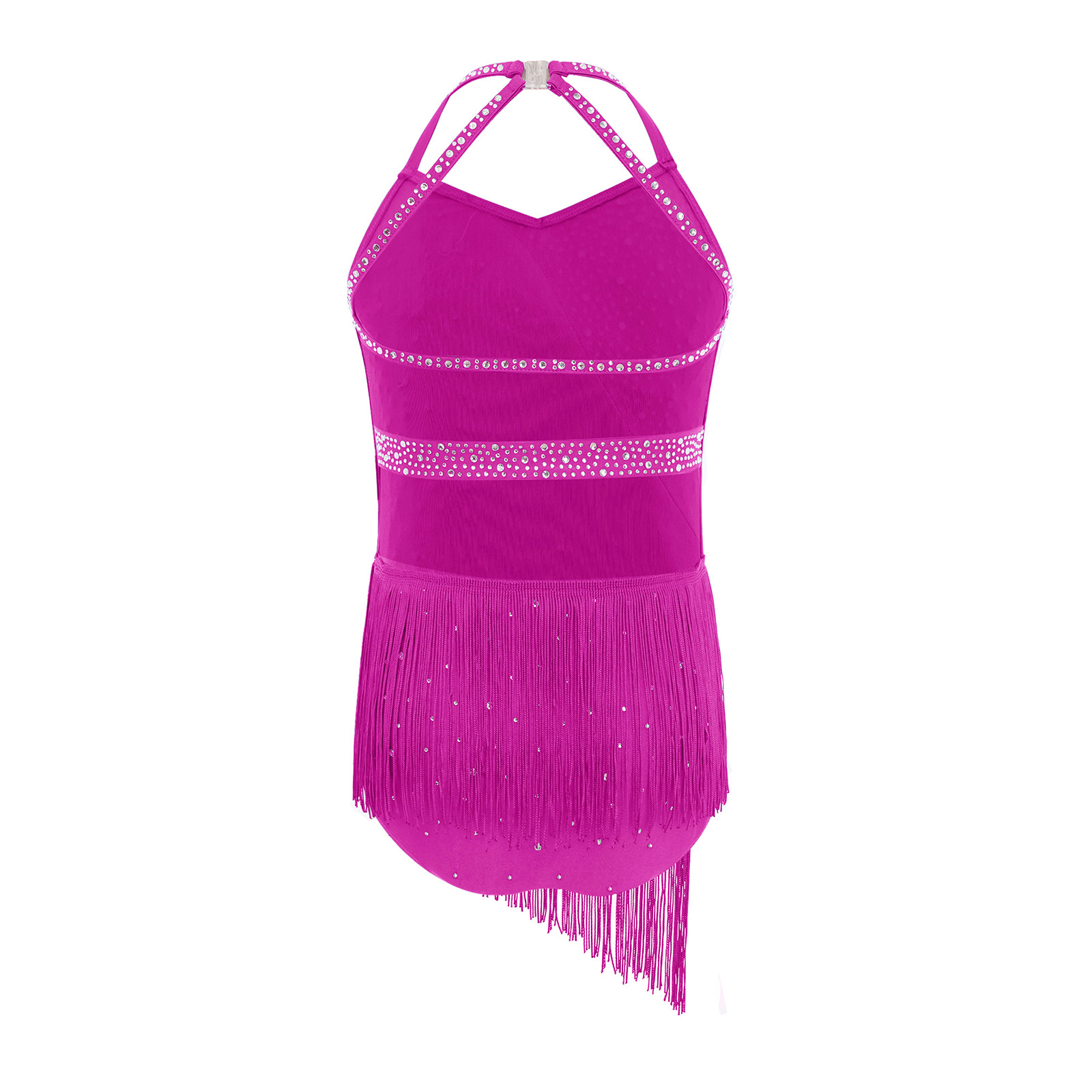 Justaucorps de danse latine po - Rhinestone Banding Trim avis et prix